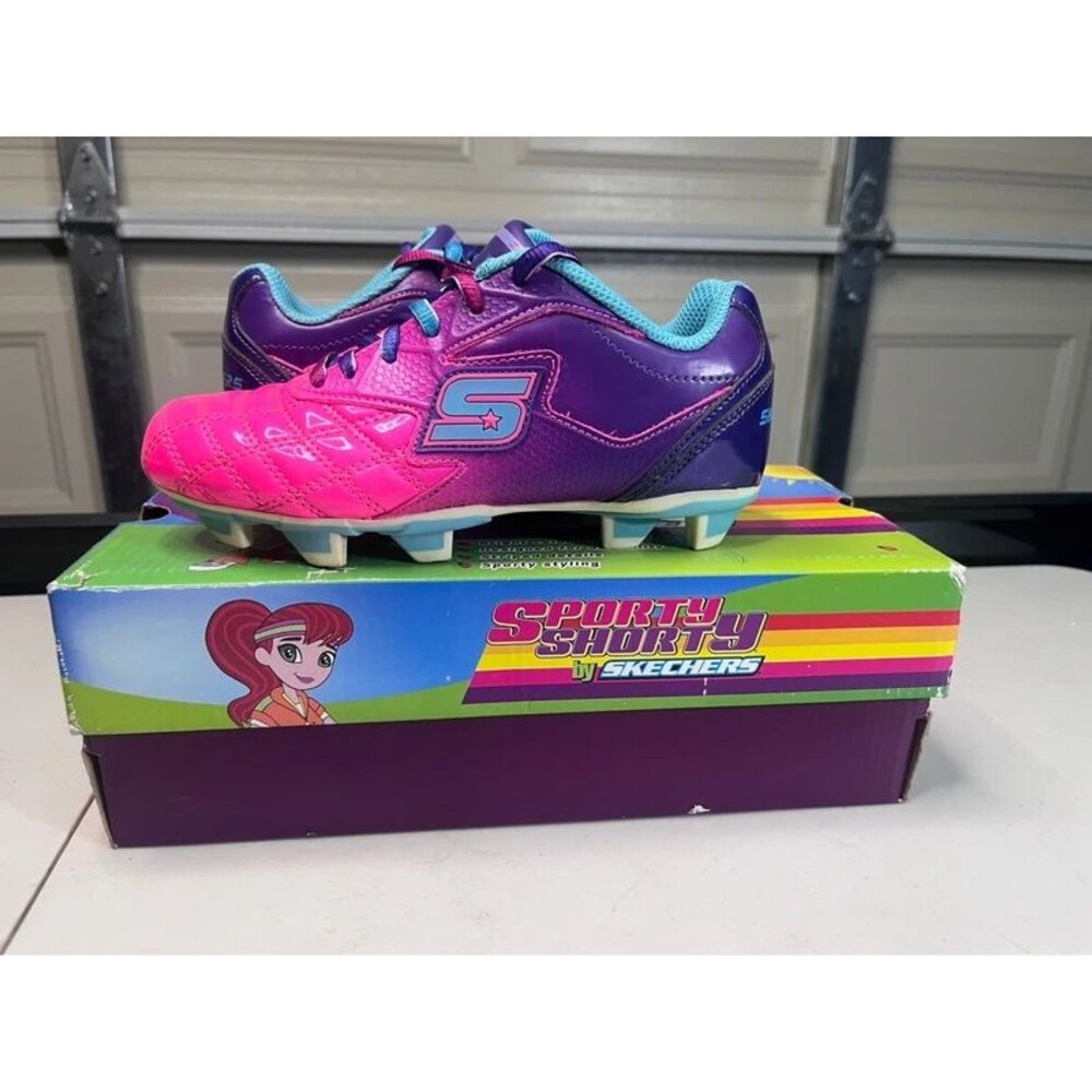 Skechers Sporty Shorty Girls Cleats 1.5 girls